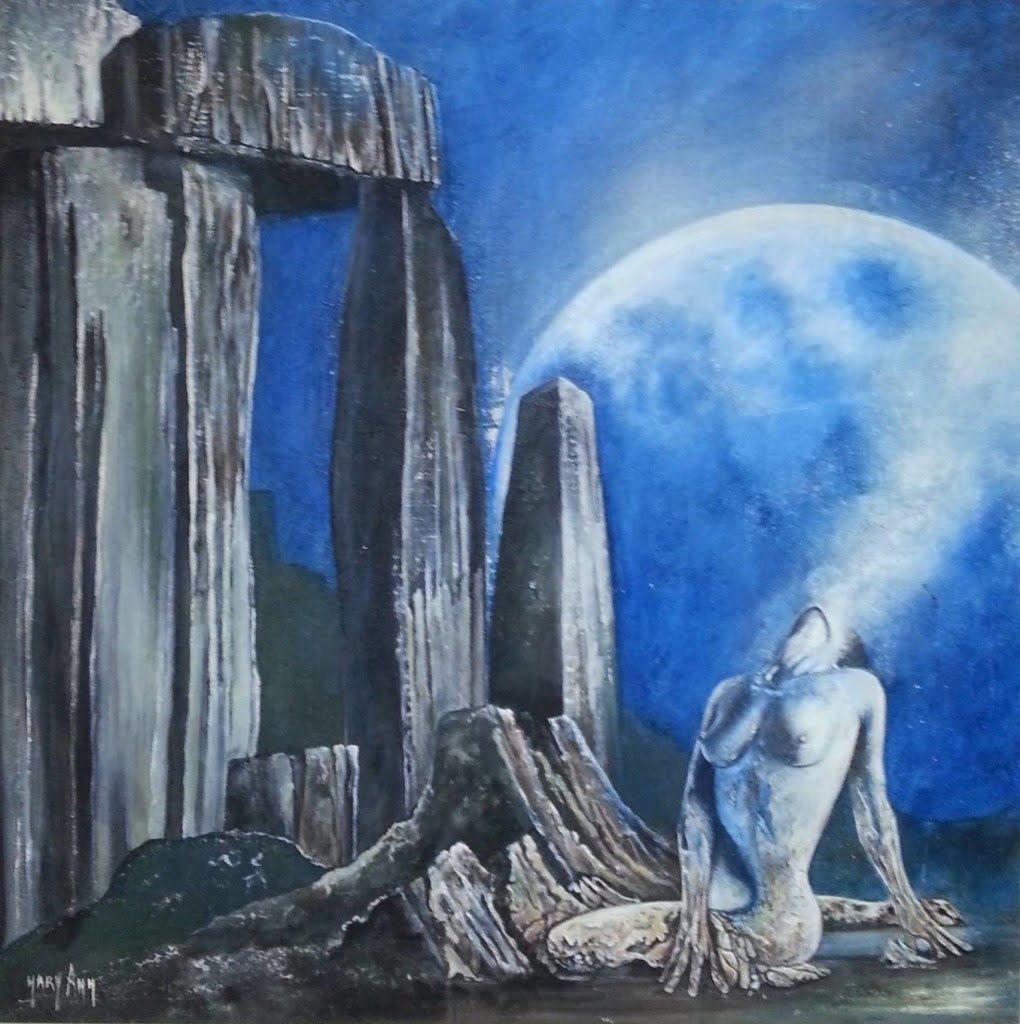 Stonehenge Freya la Pietra del Tallone di Mary Ann